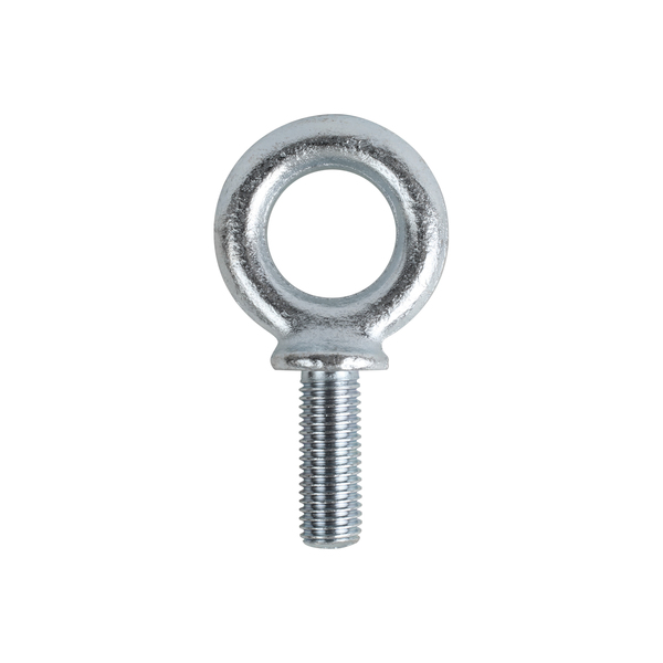 Aztec Lifting Hardware Eye Bolt With Shoulder, 5/16", 1-1/8 in Shank, 7/8 in ID, Carbon Steel, Zinc Clear Trivalent MEB516-ZP